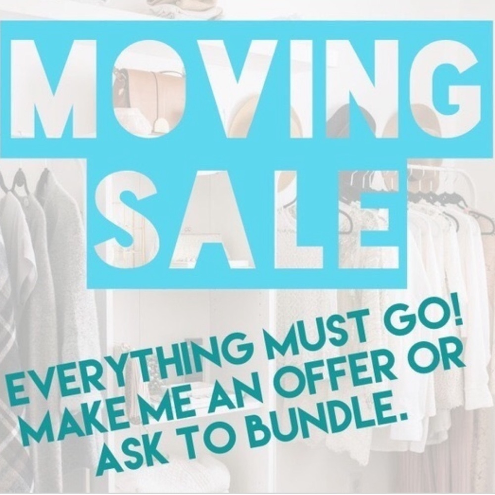 MOVING SALE